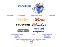 Tablet Screenshot of phonetech.com